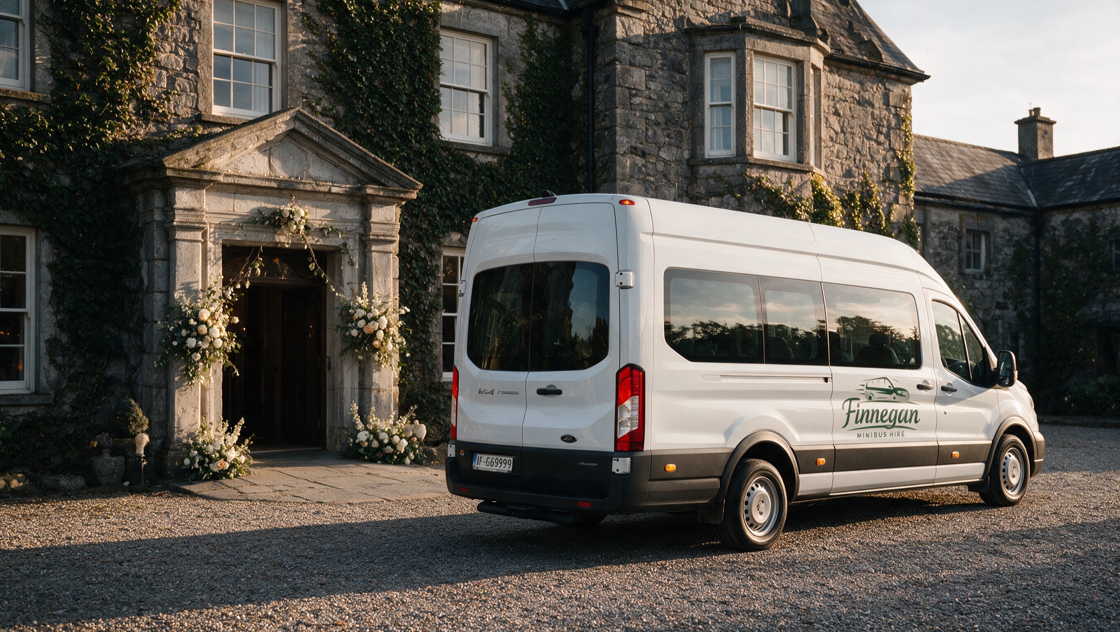 Wedding and special event minibus transport in Drogheda and Duleek